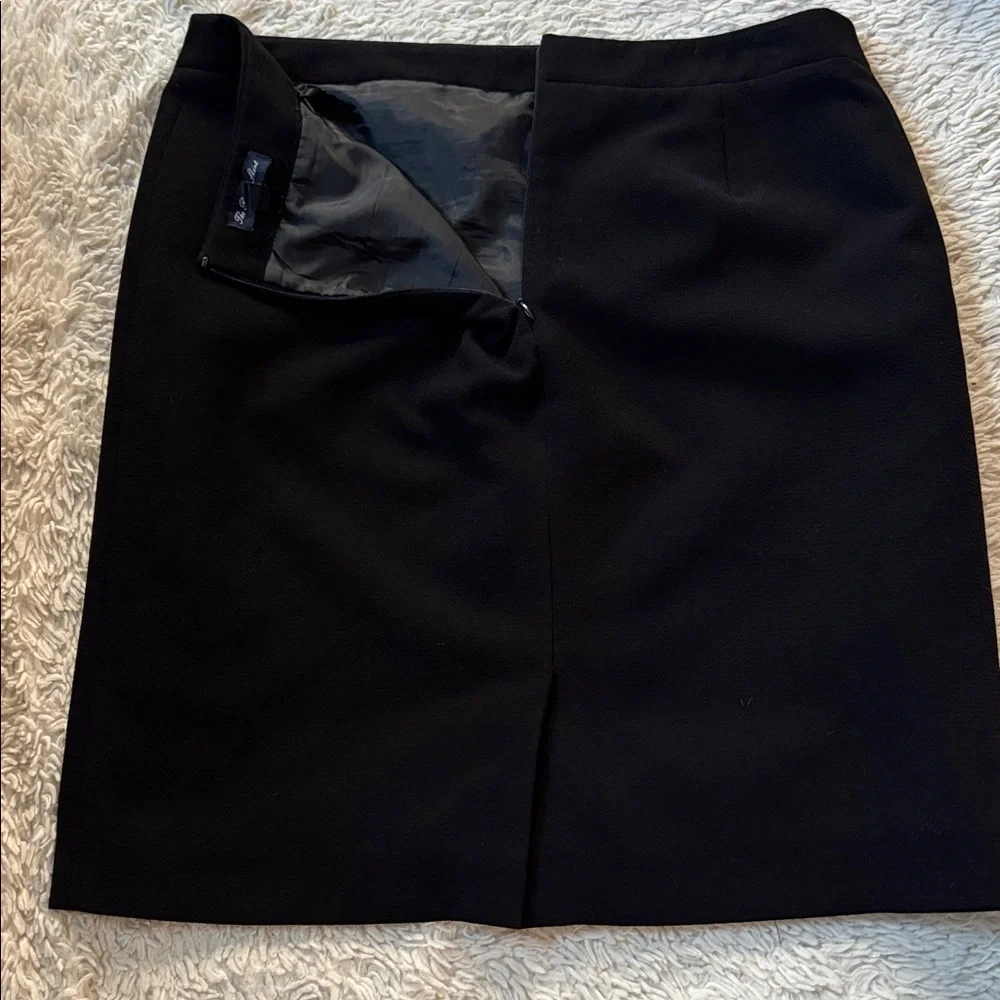J. Crew the pencil skirt Black Size 12